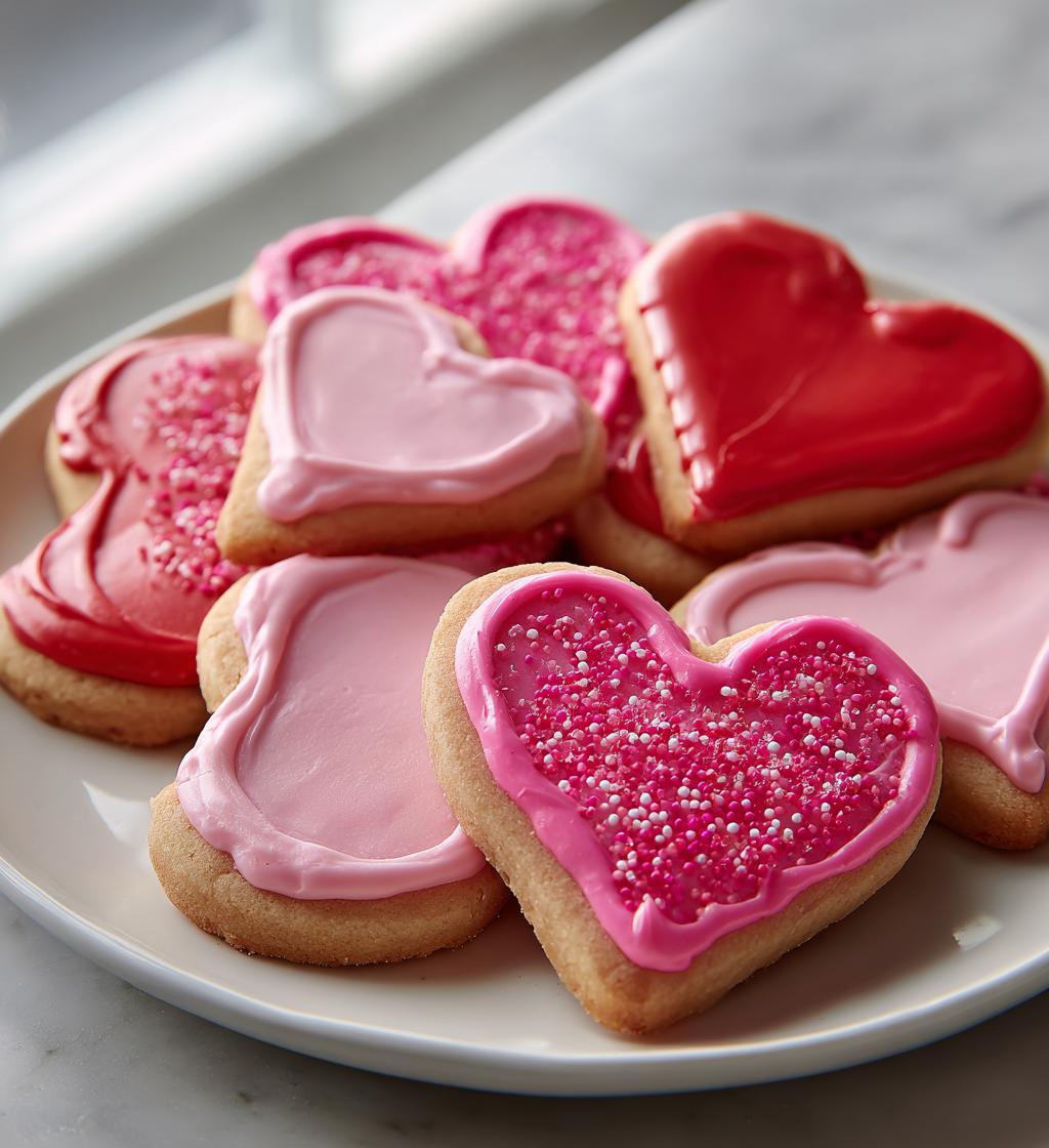 valentines day cookies decorated