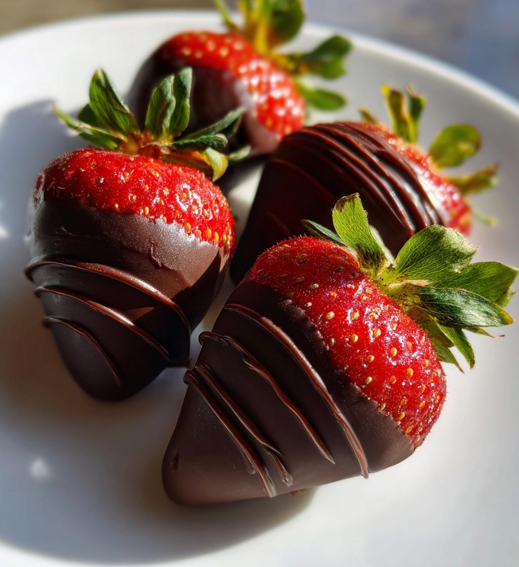 valentines day covered strawberries
