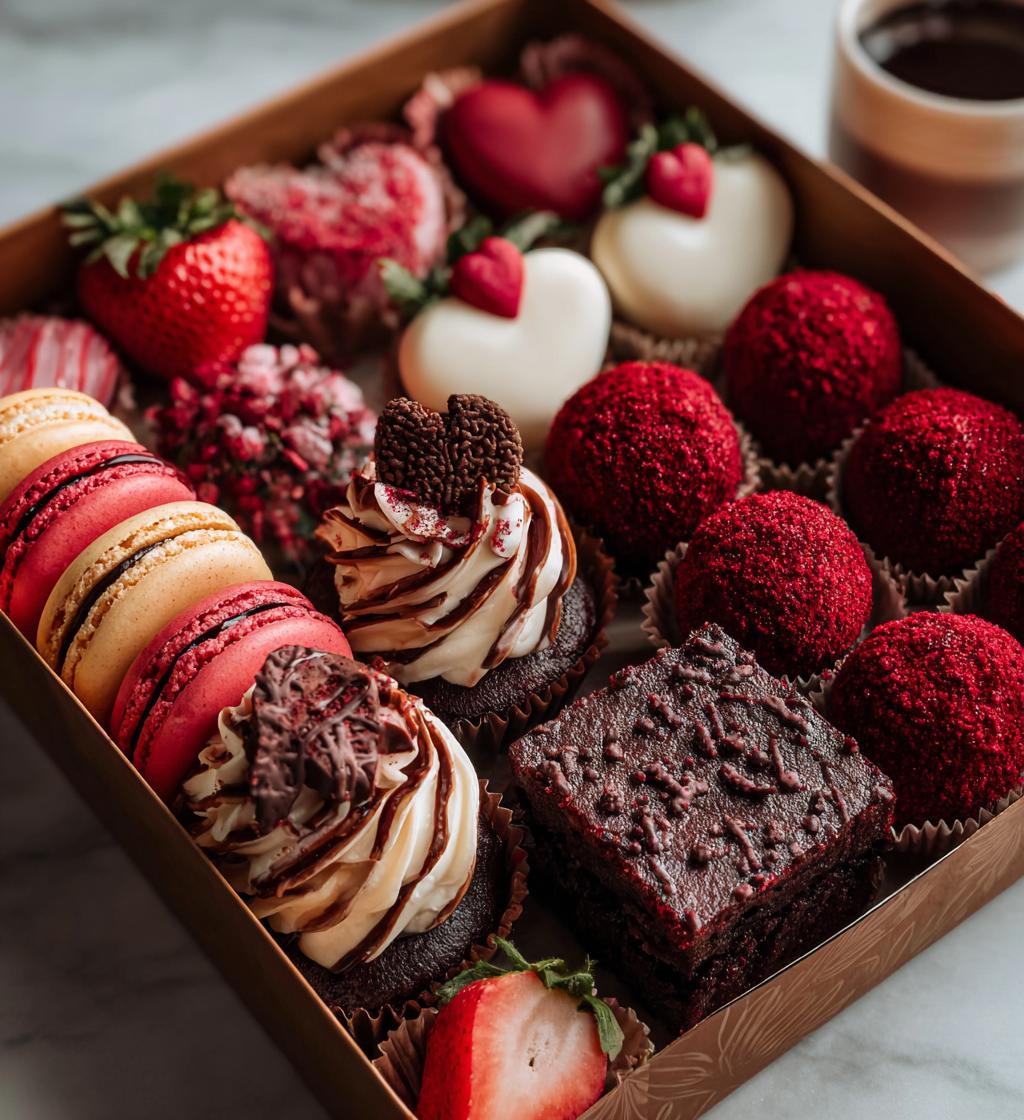 valentines day dessert box ideas