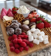 valentines day dessert charcuterie board