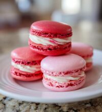 valentines day macarons