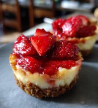 valentines day mini cheesecake
