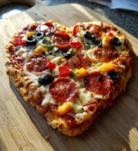 valentines day pizza