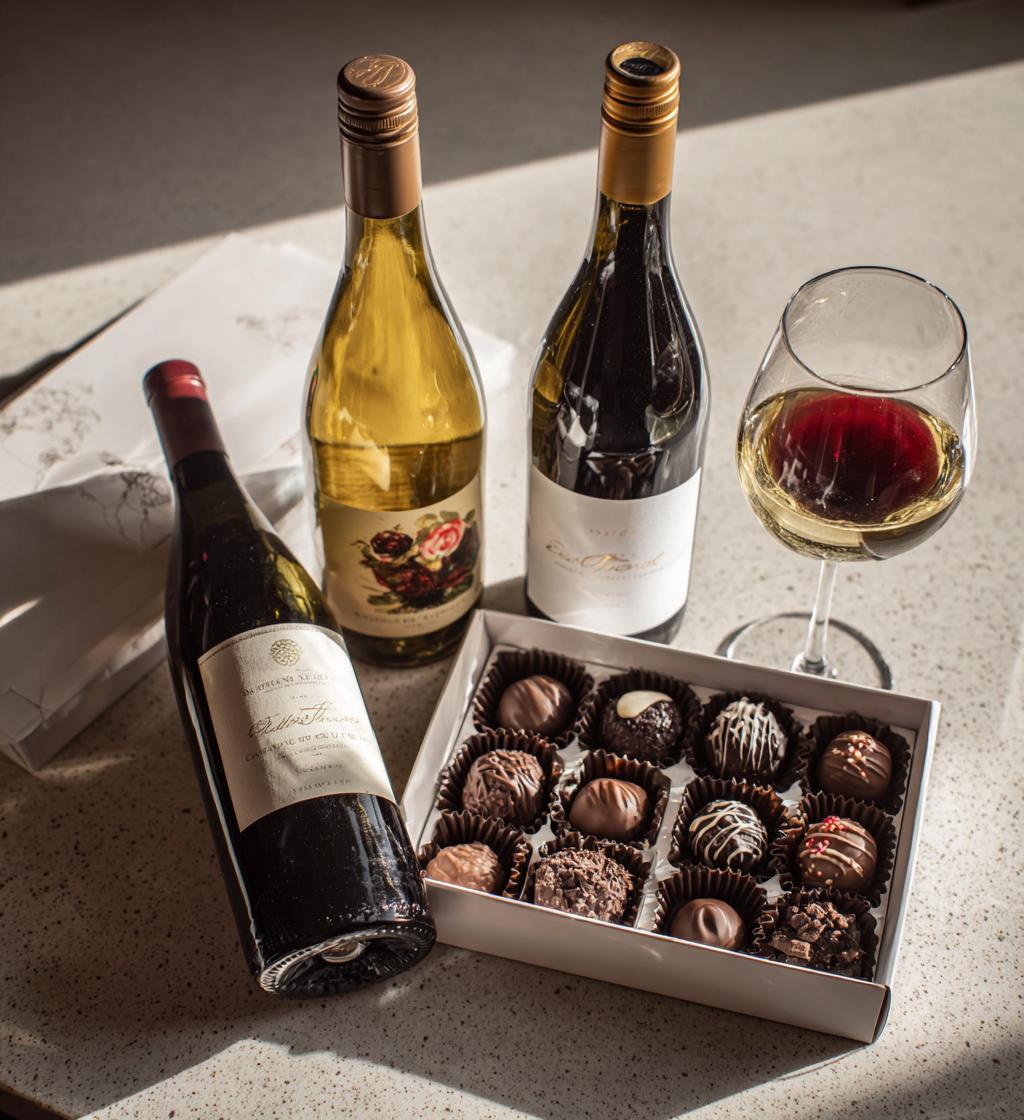 valentines day wine box