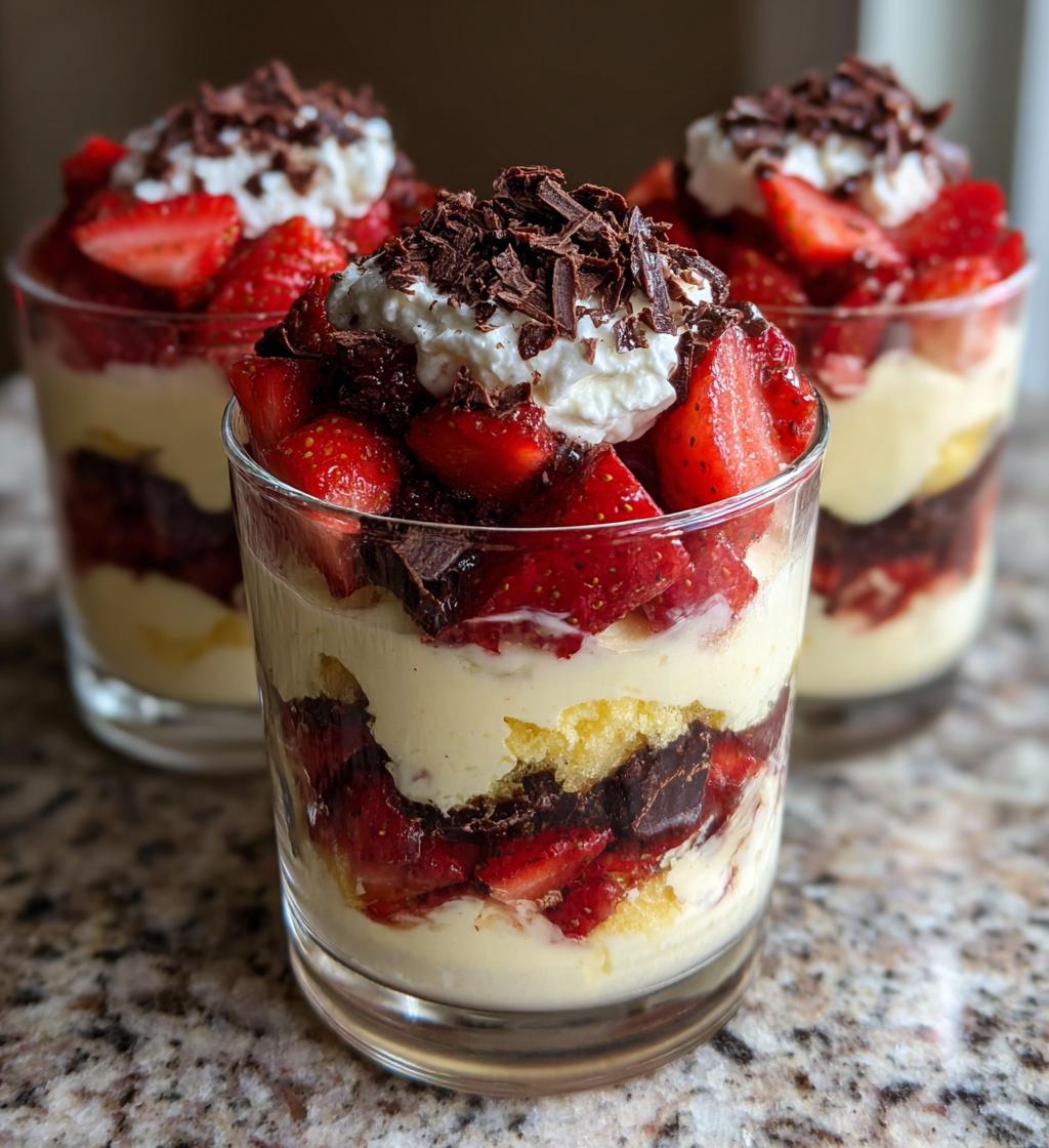 valentines dessert cups